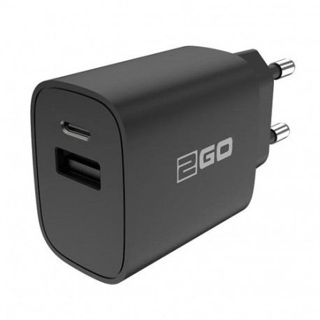 2GO 797273 mobile device charger Universal Black AC Fast charging Indoor