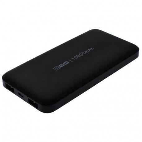2GO 795944 power bank Lithium Polymer (LiPo) 10000 mAh Black