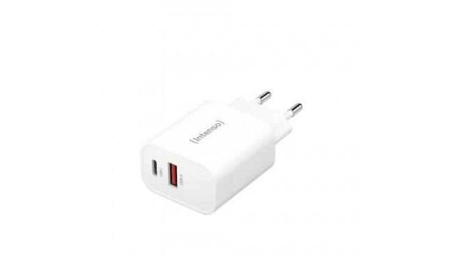 Intenso POWER ADAPTER USB-A/USB-C/7803012 Universal White AC Fast charging Indoor