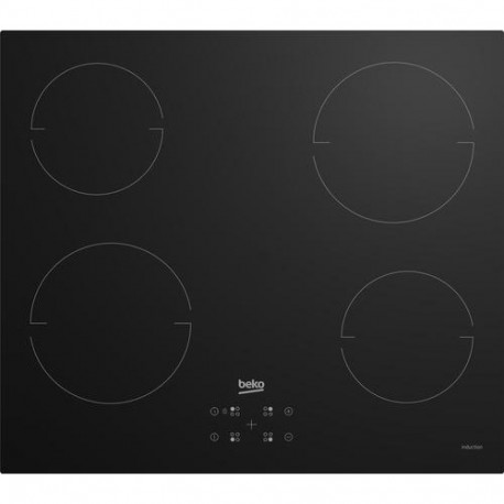 Beko HII64401QT Black Built-in 60 cm Zone induction hob 4 zone(s)