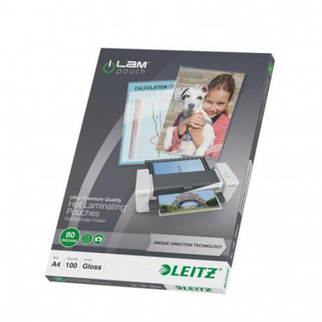 Leitz iLAM UDT A4-laminointitasku, 80mic/100kpl