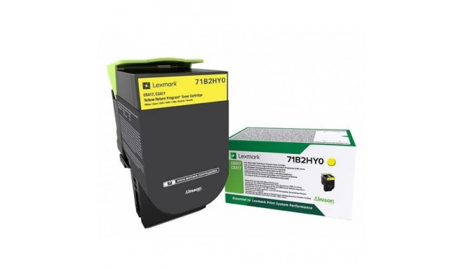 Lexmark 71B2HY0 toner cartridge 1 pc(s) Original Yellow