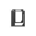 Intellinet 19" Wall Mount Open Frame Network Rack, 9U, Front-hinged Swing Frame Flat Pack, 
