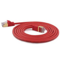 Wantec 7155 networking cable Red 0.1 m Cat7 S/FTP (S-STP)