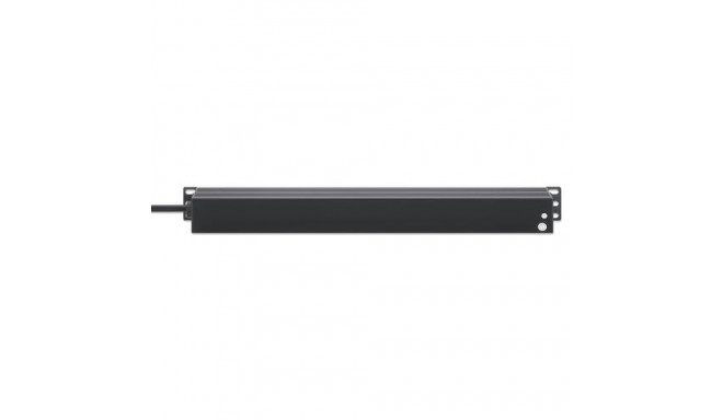Intellinet 19&quot; 1U Rackmount 8-Way EU 2-pin (CEE 7/3) PDU, 16A, On/Off, Built in 2m EU 2-pin