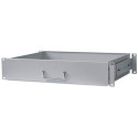 Intellinet 19&quot; Drawer Shelf, 2U, Shelf Depth 350mm, Max 30kg, Grey, Three Year Warranty