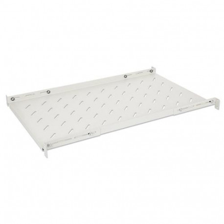 Intellinet 19" Fixed Shelf (adjustable), 1U, 750mm shelf depth, 750 to 950mm adjustable rail de
