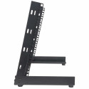 Intellinet Network Rack, Open Frame (Desktop), 8U, Usable Width 465mm, Black, Flatpack, 19&quot;