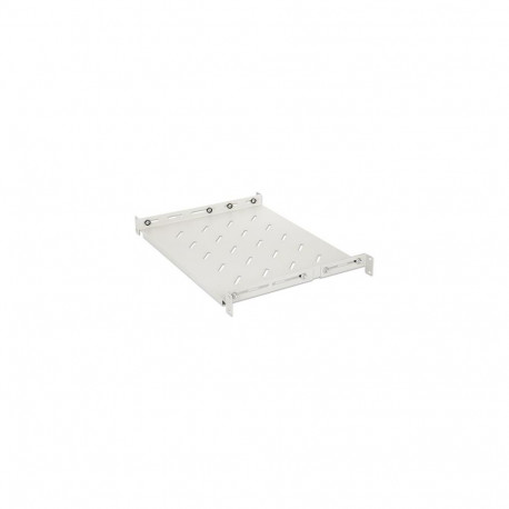 Intellinet 19" Fixed Shelf (adjustable), 1U, 350mm shelf depth, 350 to 550mm adjustable rail de