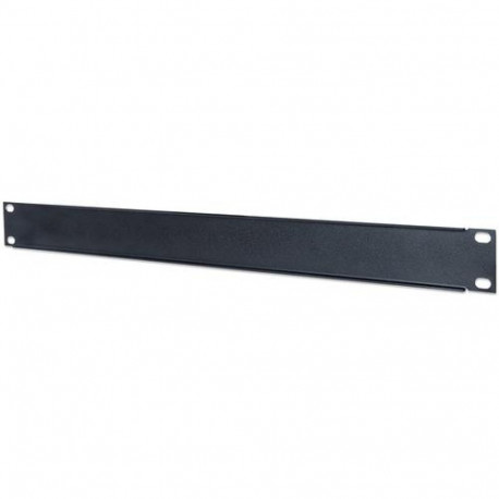 Intellinet 19" Blank Panel, 1U, Black