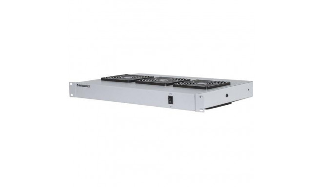 Intellinet 3-Fan Ventilation Unit for 19&quot; Racks, 1U, Grey