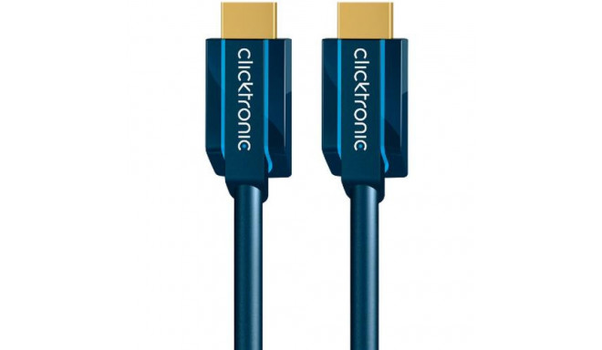 ClickTronic 7.5m High Speed HDMI HDMI cable HDMI Type A (Standard) Blue