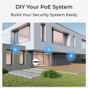 Reolink NVS8(NHD) - 8-Channel PoE NVR for 24/7 Recording, Support up to 16MP, No HDD Built-in, Up to