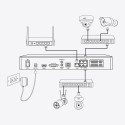 Reolink NVS36 - 36-Channel PoE NVR with 48TB Storage Capacity, Support Up to 16MP Cam, 2-Way Audio v
