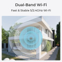 Reolink Lumus Series E430 - 4MP Outdoor Camera, 2.4/5 GHz Wi-Fi, Person/Vehicle/Animal Detection, Co