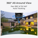 Reolink TrackMix Series P760 - 4K Outdoor Camera, Dual View, Auto-Zoom Tracking, PoE Connection, Col