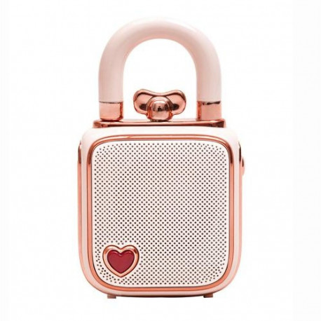 Divoom LoveLock Mono portable speaker Pink 5 W