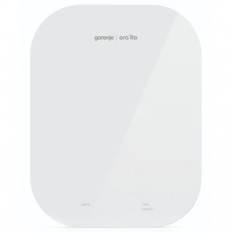 Gorenje KT10ORAW White Countertop Rectangle Electronic kitchen scale