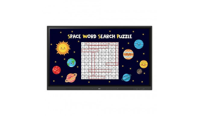 LG CreateBoard interactive whiteboard 165.1 cm (65&quot;) 3840 x 2160 pixels Touchscreen Black U