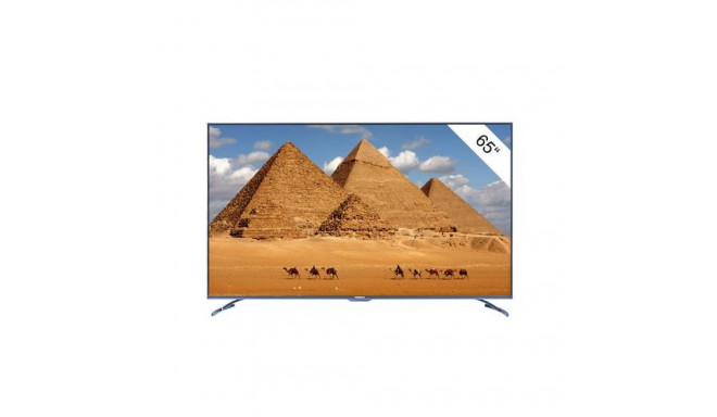 TORNADO 65UA3400X | 65” Frameless 4K UHD Google TV with HDR10 and HLG