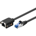 Goobay 65644 networking cable Black 3 m Cat6a S/FTP (S-STP)