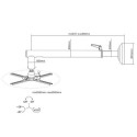 Equip Short Throw Projector Wall Mount Bracket