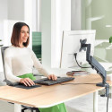 Leitz 64890089 monitor mount / stand 81.3 cm (32") Grey Desk Leitz 64890089 monitor mount / stand 81.3 cm (32") Grey Desk