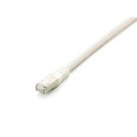 Equip Cat.6A Platinum S/FTP Patch Cable, White, 0.25m, 10pcs/set