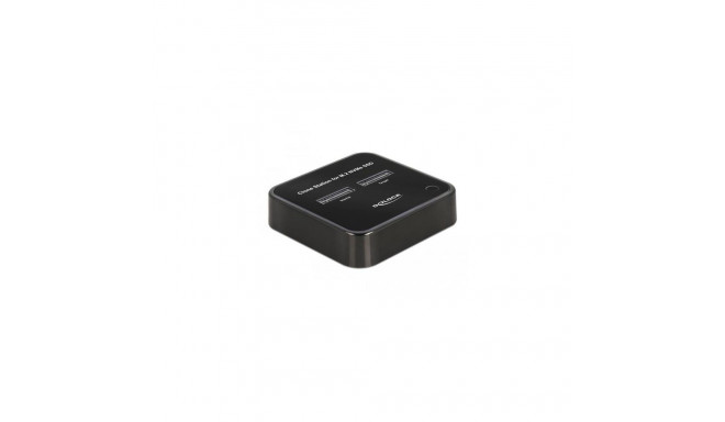 DeLOCK M.2 Docking Station for 2 x M.2 NVMe PCIe SSD with Clone function