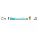 DeLOCK 63914 serial cable Blue 3 m USB Type-C RJ45