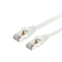 Equip Cat.6 S/FTP Patch Cable, 0.25m, White, 100pcs/set