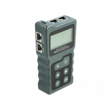 DeLOCK LCD Cable Tester RJ45 / PoE / DC