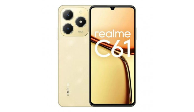 realme C61 17.1 cm (6.74&quot;) Dual SIM Android 14 4G USB Type-C 6 GB 256 GB 5000 mAh Gold
