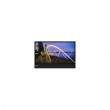 Lenovo ThinkVision M15 computer monitor 39.6 cm (15.6") 1920 x 1080 pixels Full HD LED Blac