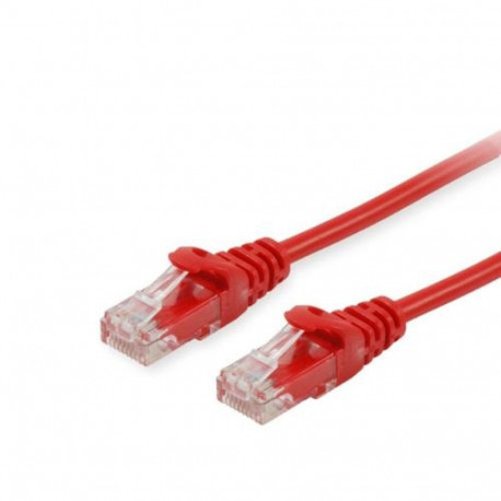 Equip Cat.6 U/UTP Patch Cable, 10m, Red