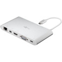 Goobay 62113 laptop dock/port replicator Wired USB 3.2 Gen 1 (3.1 Gen 1) Type-C Silver