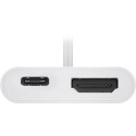 Goobay USB-C HDMI Adapter 4k 60 Hz, White