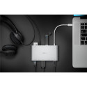 Goobay 62113 laptop dock/port replicator Wired USB 3.2 Gen 1 (3.1 Gen 1) Type-C Silver
