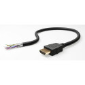 Goobay 61163 HDMI cable 10 m HDMI Type A (Standard) Black