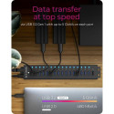 ICY BOX 17-Port Hub with USB 3.2 Gen 1 Type-A interface