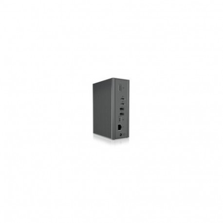 ICY BOX IB-DK2262AC Wired USB 3.2 Gen 1 (3.1 Gen 1) Type-C Anthracite