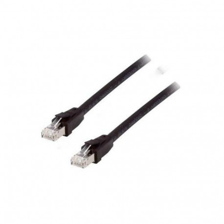 Equip Cat 8.1 S/FTP (PIMF) Patch Cable, LSOH, 1.0m, Black