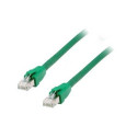 Equip Cat 8.1 S/FTP (PIMF) Patch Cable, LSOH, 1.0m, Green