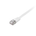 Equip Cat.6A U/FTP Flat Patch Cable, 10.0m, White