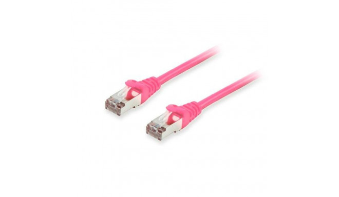 Equip Cat.6A S/FTP Patch Cable, Pink, 3.0m