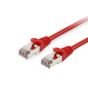 Equip Cat.6A S/FTP Patch Cable, 20m, Red