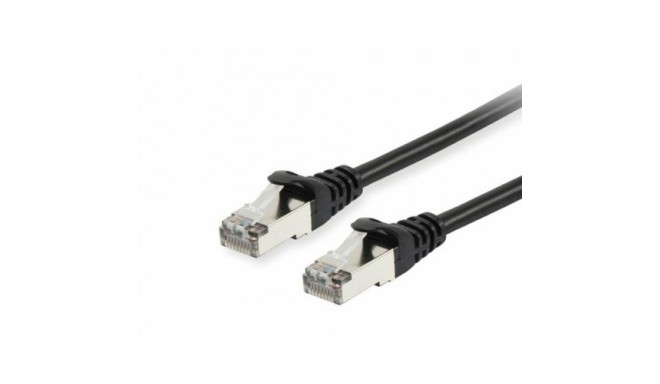 Equip Cat.6A S/FTP Patch Cable, Black, 25m