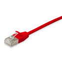 Equip Cat.6A F/FTP Slim Patch Cable, 10m, Red