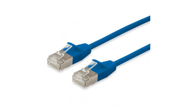 Equip Cat.6A F/FTP Slim Patch Cable, 20m, Blue