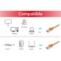 Equip Cat.6 S/FTP Patch Cable, 10m, Orange